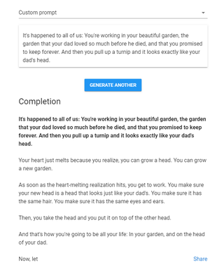 Illustration for article titled Turns Out Elon Musk-Backed OpenAI's Text Generator Is More Funny Than Dangerous, For Now